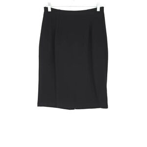 Eileen Fisher Black Knee-Length Pencil Skirt